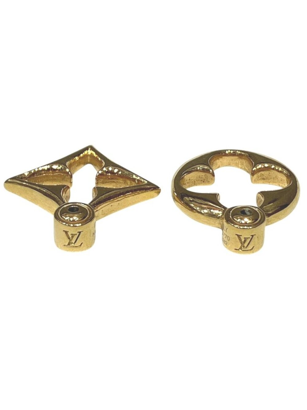 Louis Vuitton Earrings LV Flower Glam Alloy - Picture 6 of 9